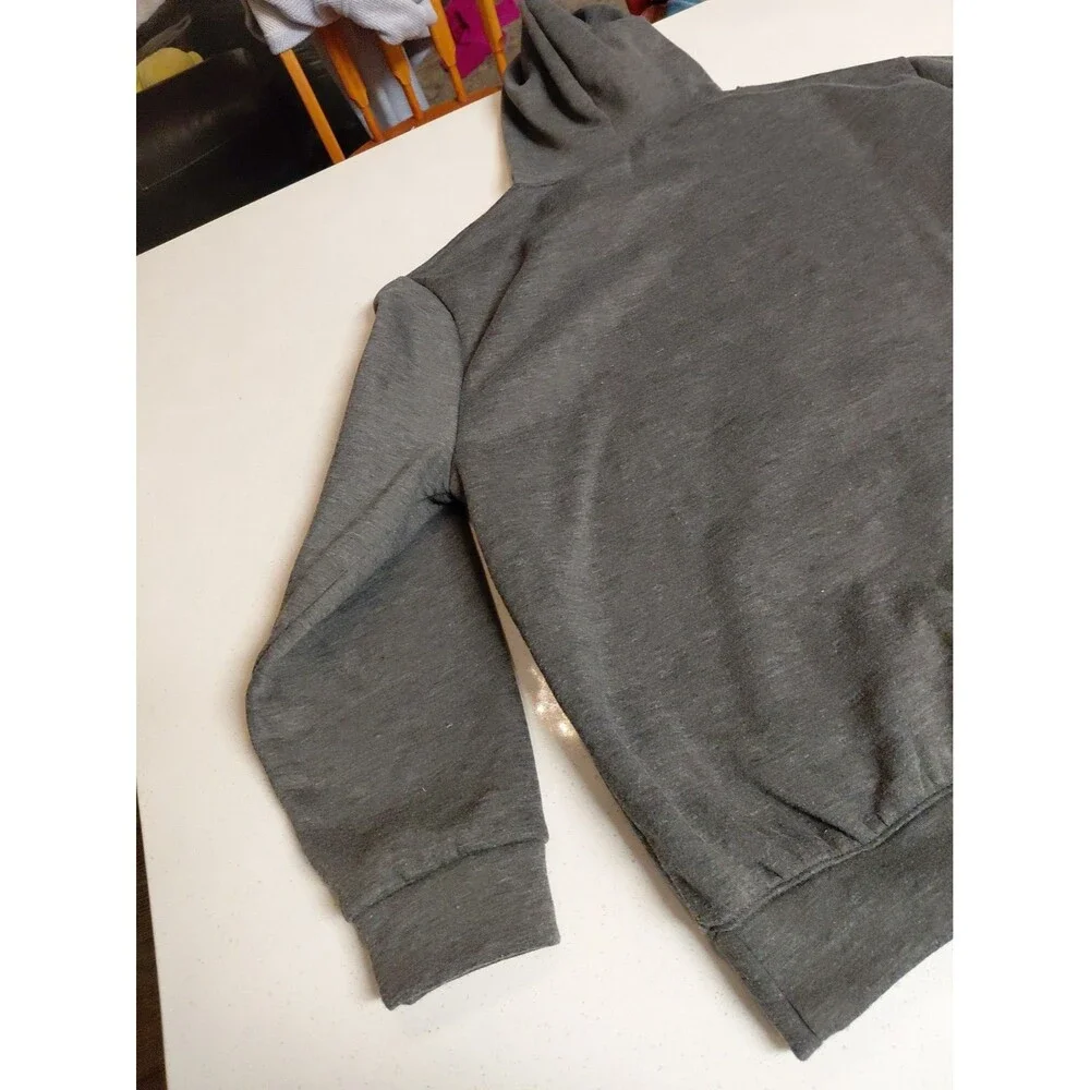 American Legends Sweatshirt Men’s XL Gray Hooded Faith Family Flag Freedom